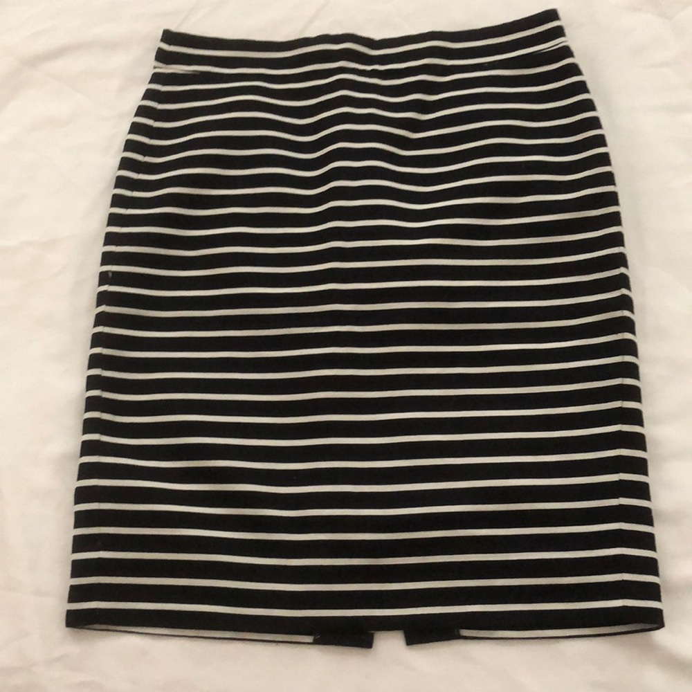 J.Crew Pencil Stripe Skirt